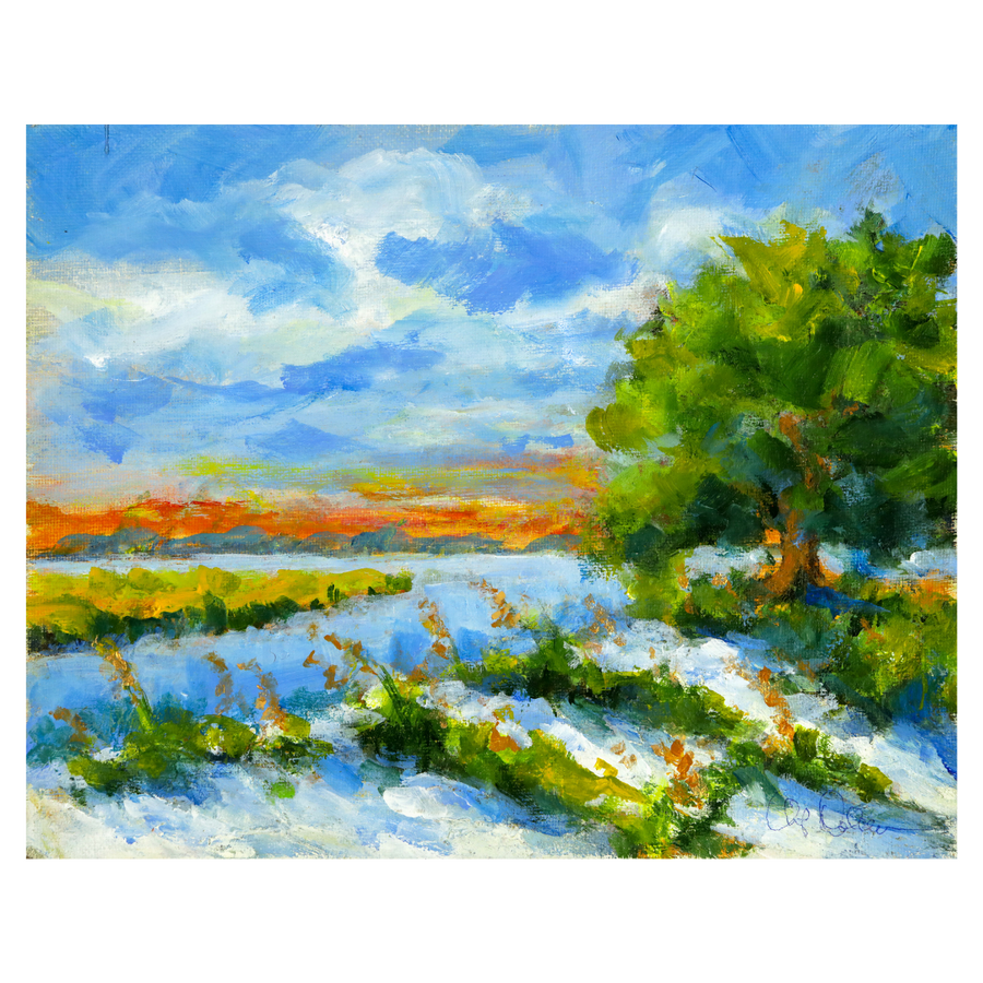 Golden Shoreline - Giri Designs