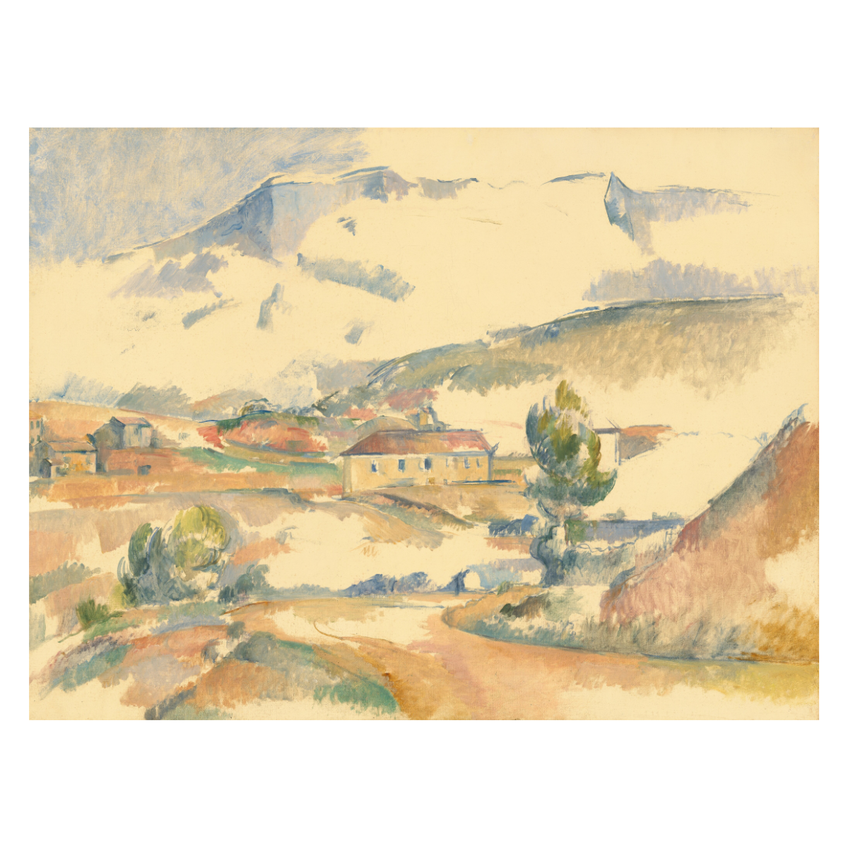 Montagne Sainte-Victoire by Paul Cezanne 1887