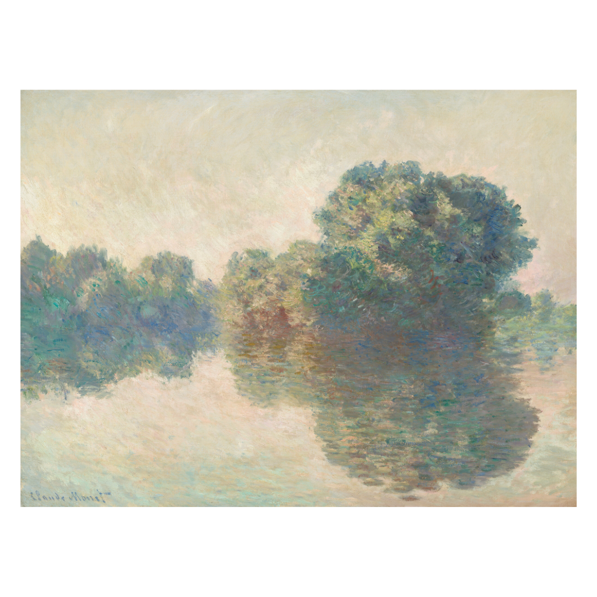The Seine at Giverny by Claude Monet 1897