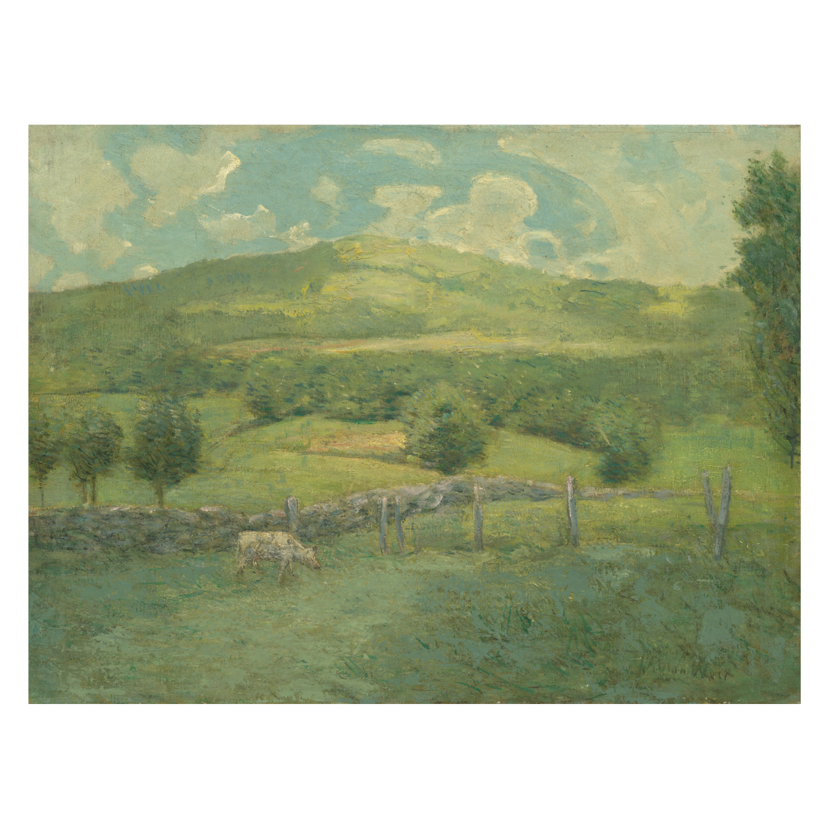 Obweebetuck by Julian Alden Weir 1908