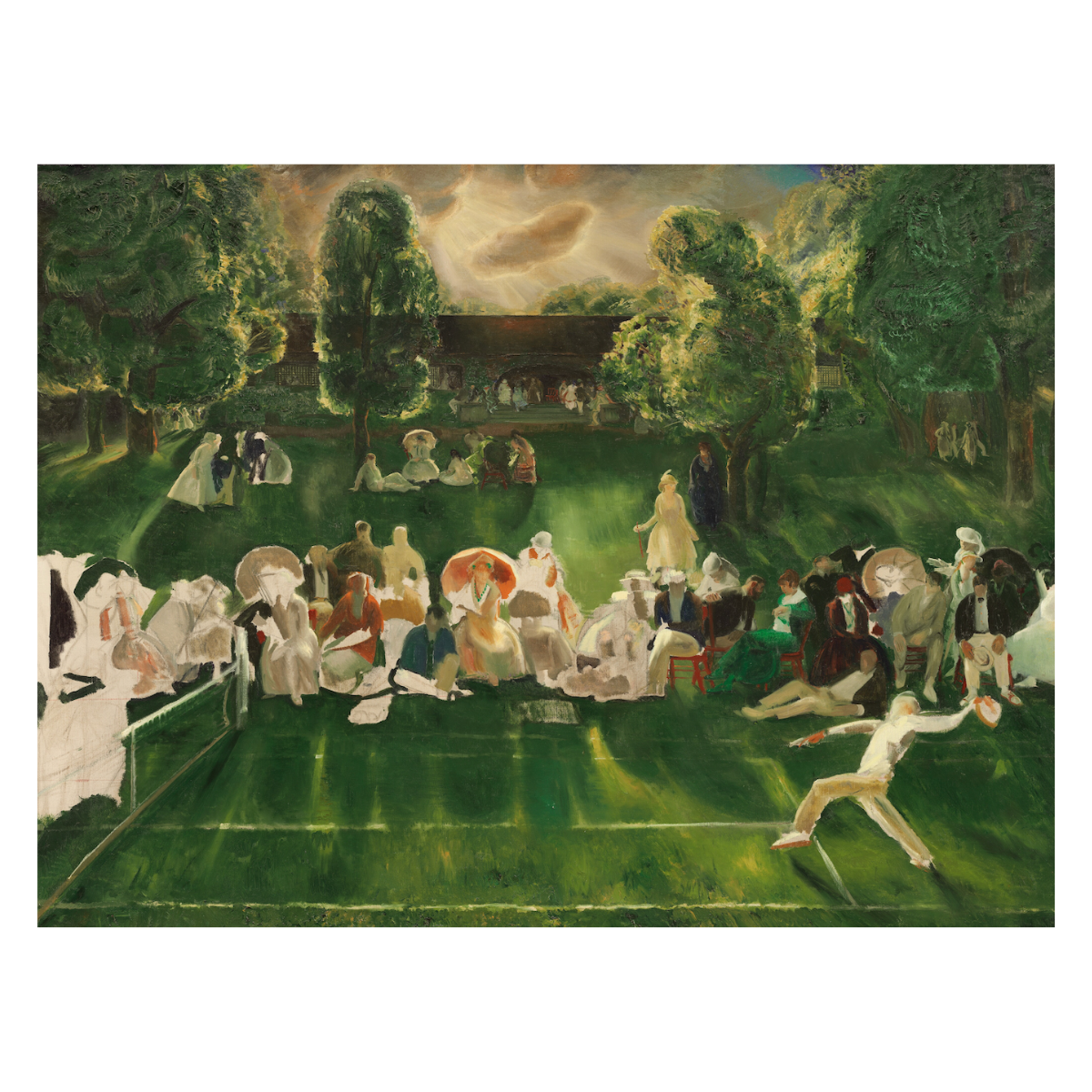 Tennis Tournament by George Bellows 1920