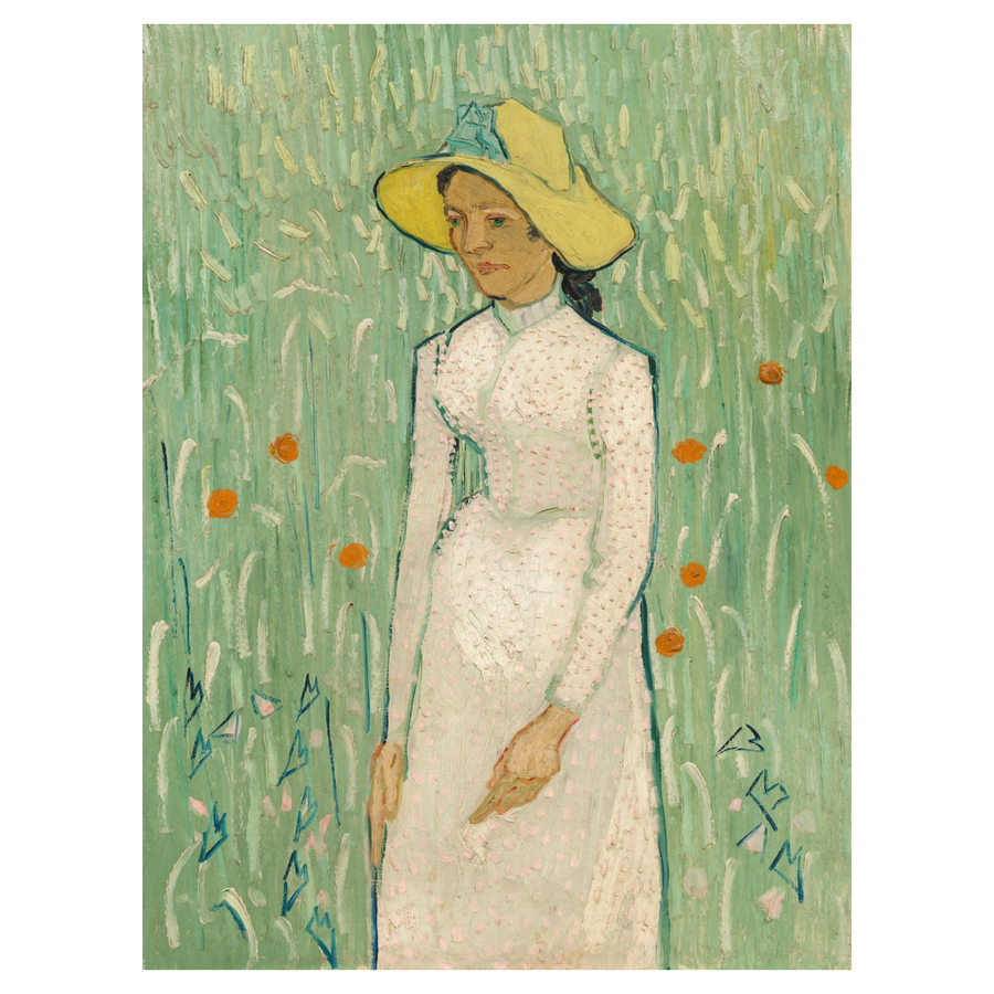 Girl in White by Vincent van Gogh 1890