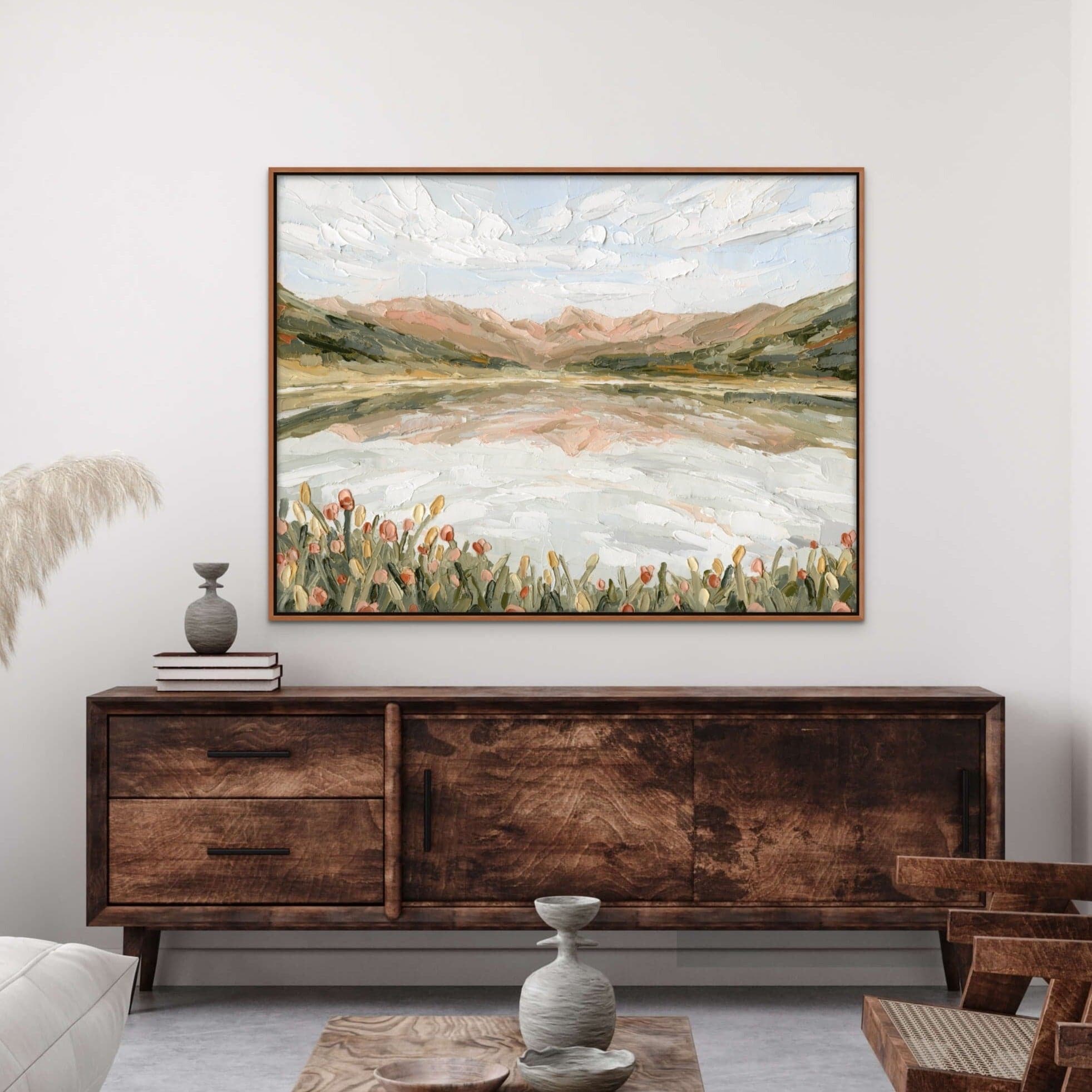 Vail Reflection Canvas | Giri Designs Wall Art