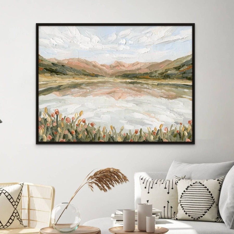 Vail Reflection - Hand Embellished