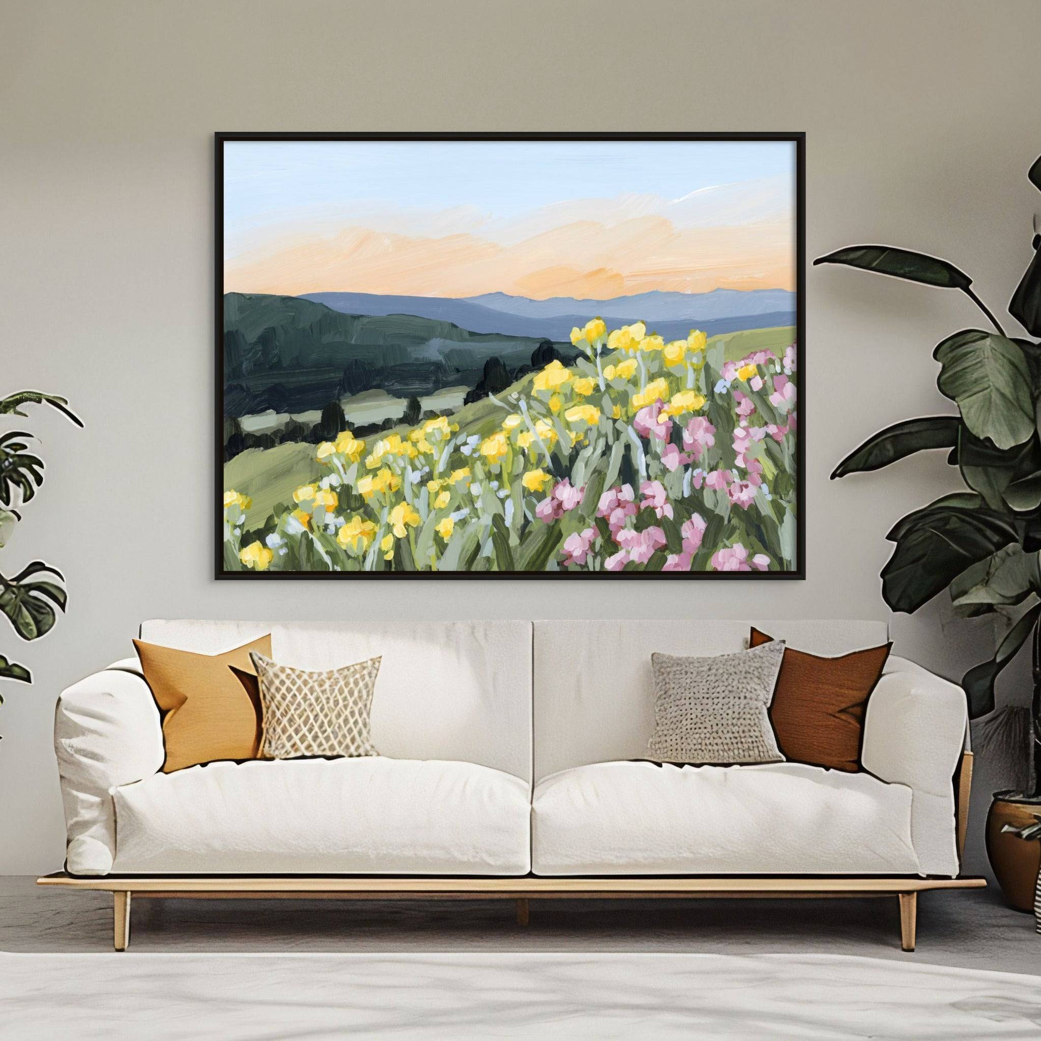 Wasatch Wildflowers - Hand Embellished - Giri Designs