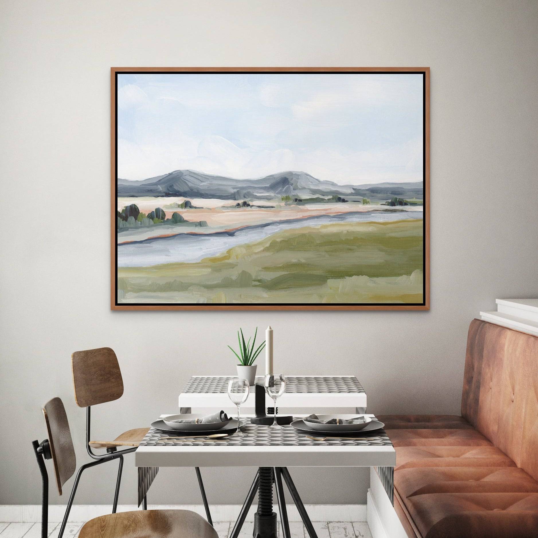 Yellowstone In May - Hand Embellished - Giri Designs