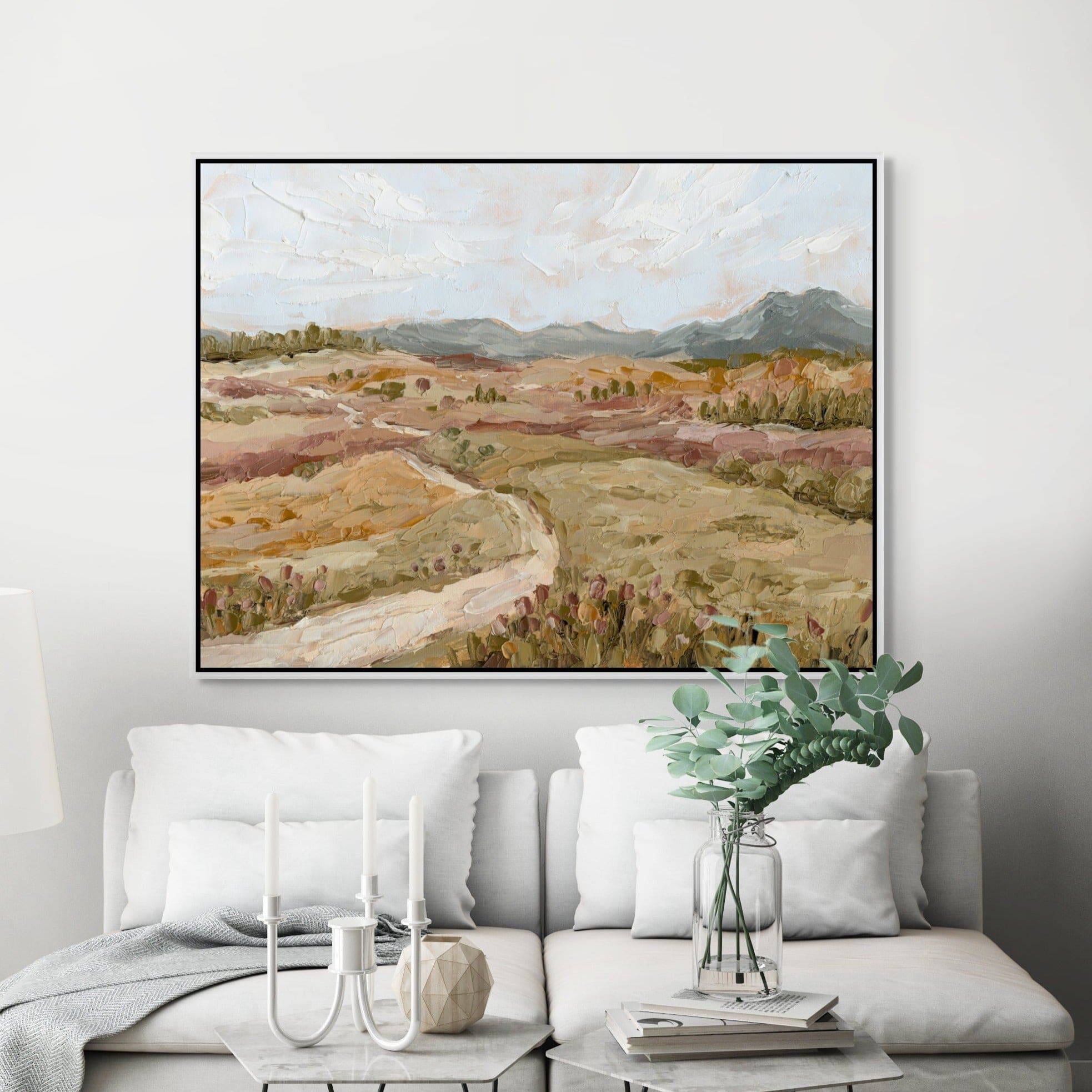 A Familiar Path - Hand Embellished - Giri Designs