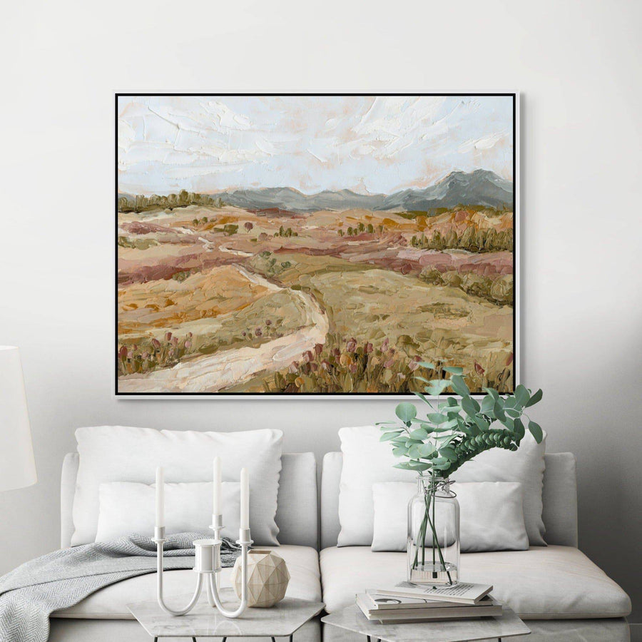 A Familiar Path - Hand Embellished