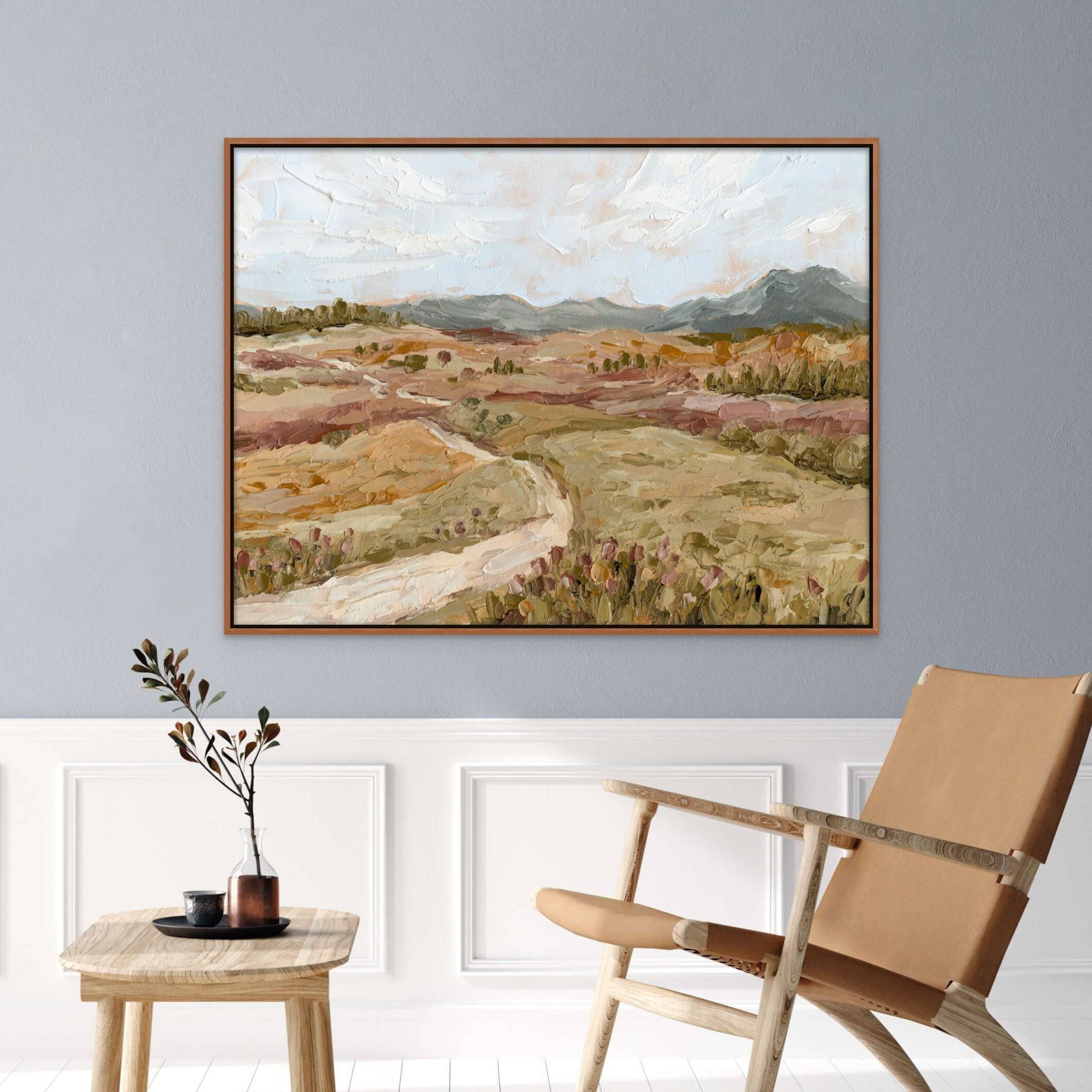 A Familiar Path - Hand Embellished - Giri Designs