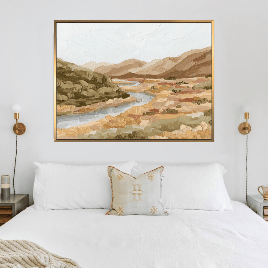 River Bend - Hand Embellished