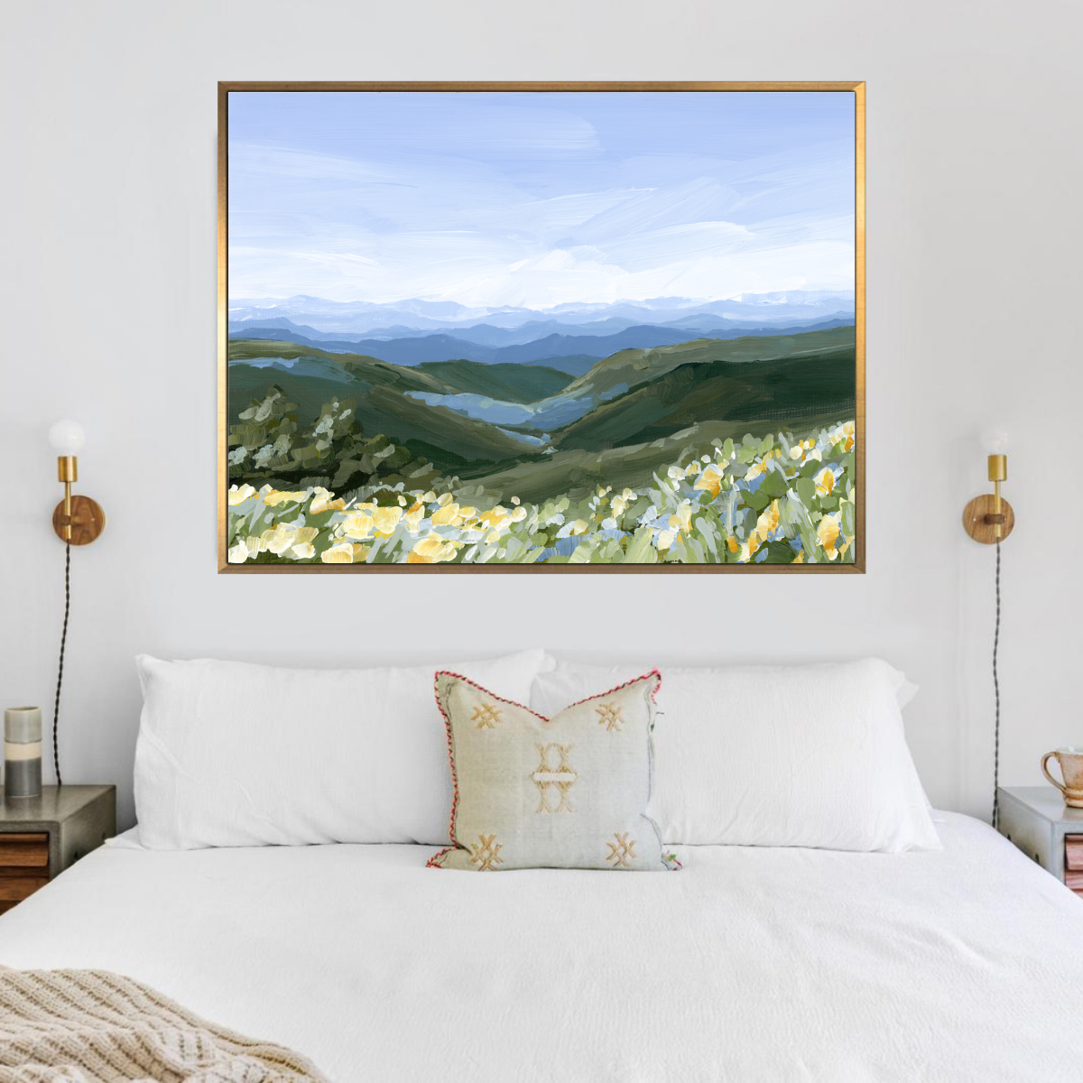 Blue Ridge in Bloom - Giri Designs