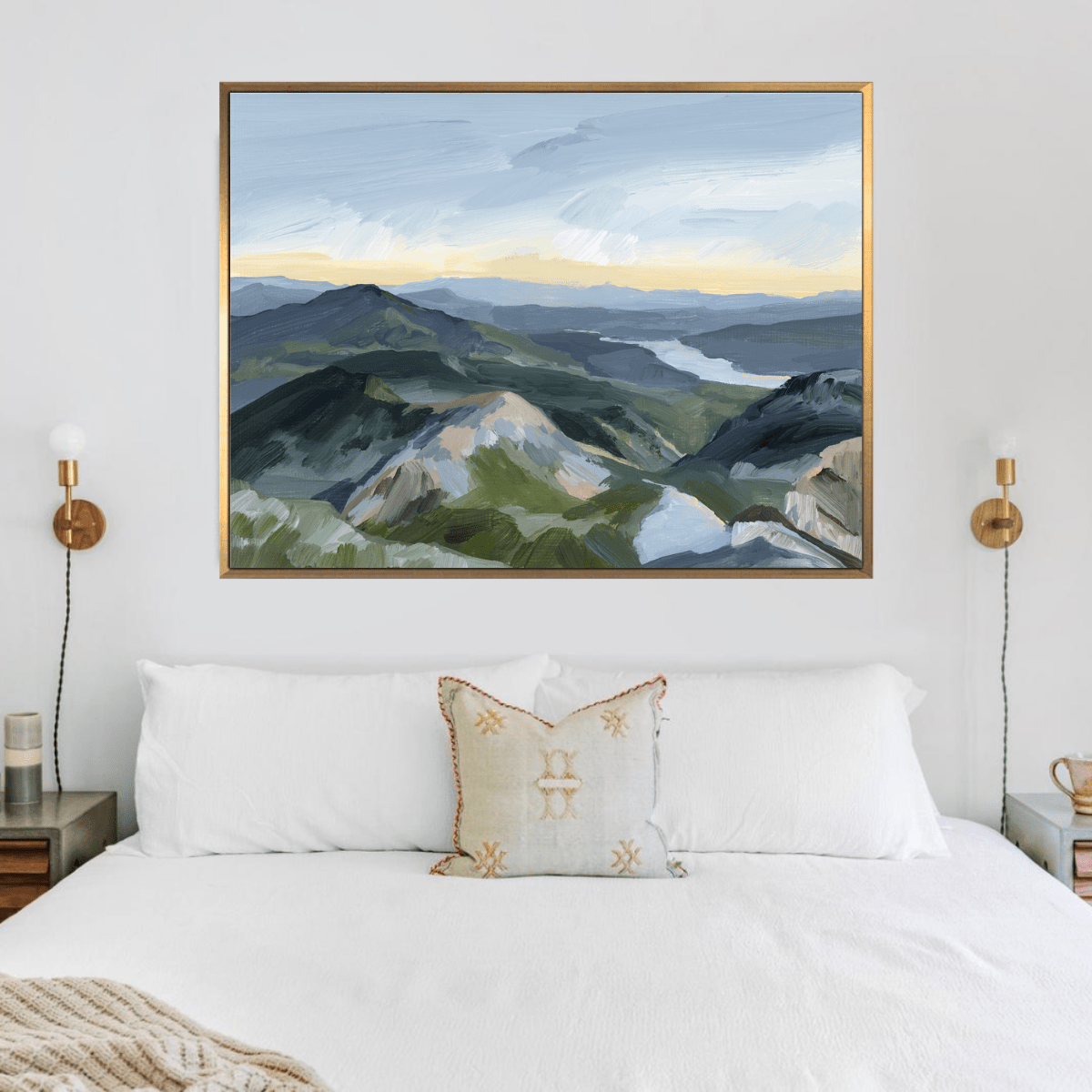 Peaks and Valleys - Hand Embellished - Giri Designs