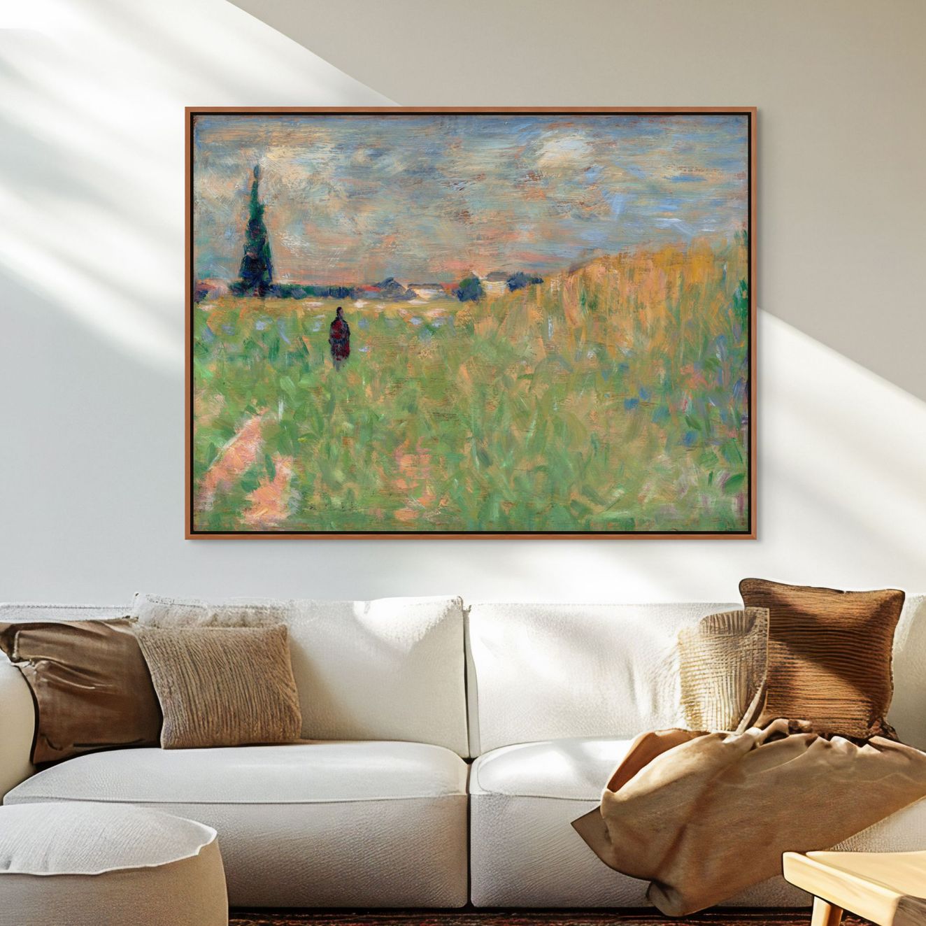 A Summer Landscape by Georges Seurat 1883