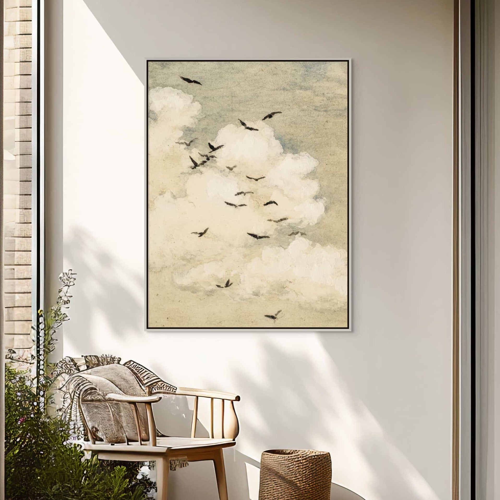 Birds Flying