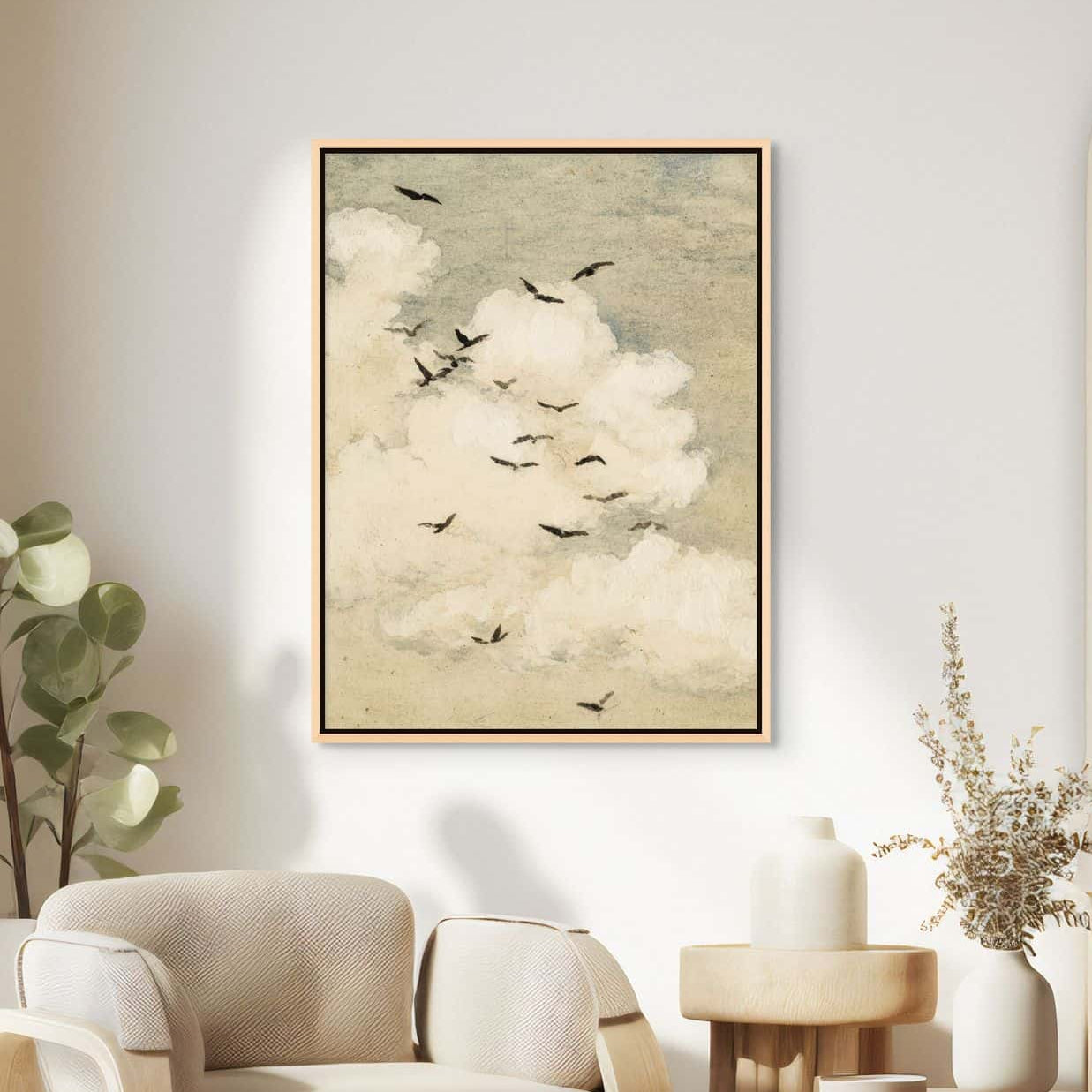 Birds Flying