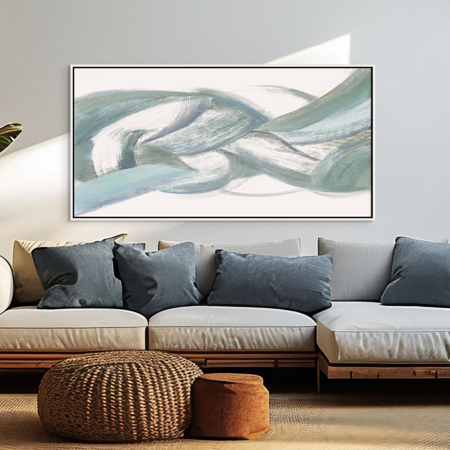 Blue Harmony Panorama - Giri Designs