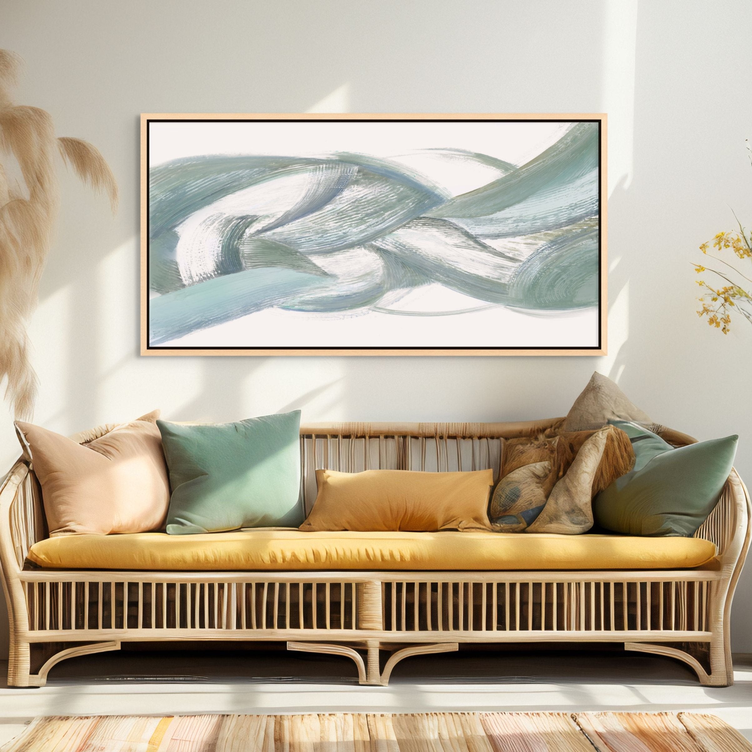 Blue Harmony Panorama - Giri Designs