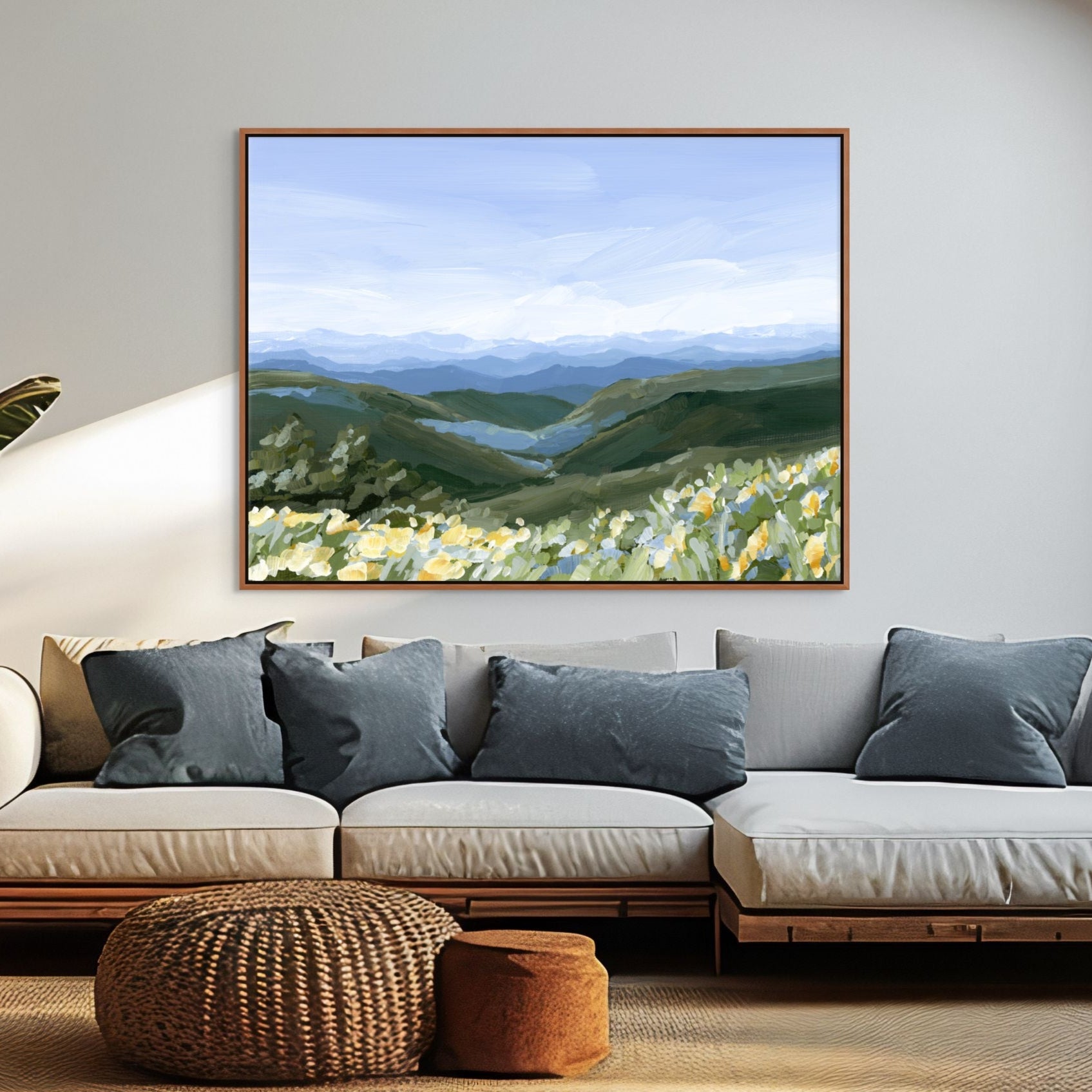Blue Ridge in Bloom - Giri Designs