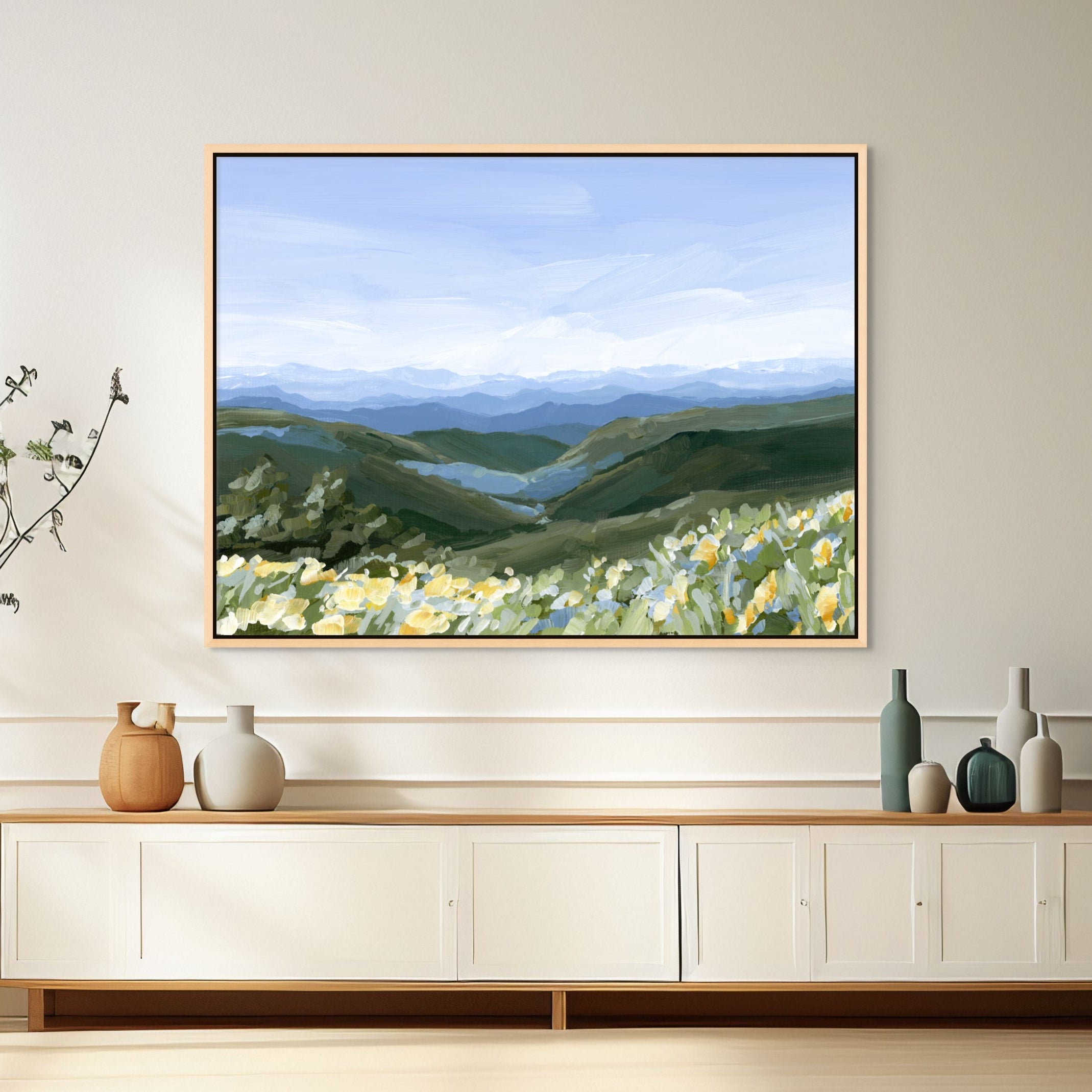 Blue Ridge in Bloom - Giri Designs