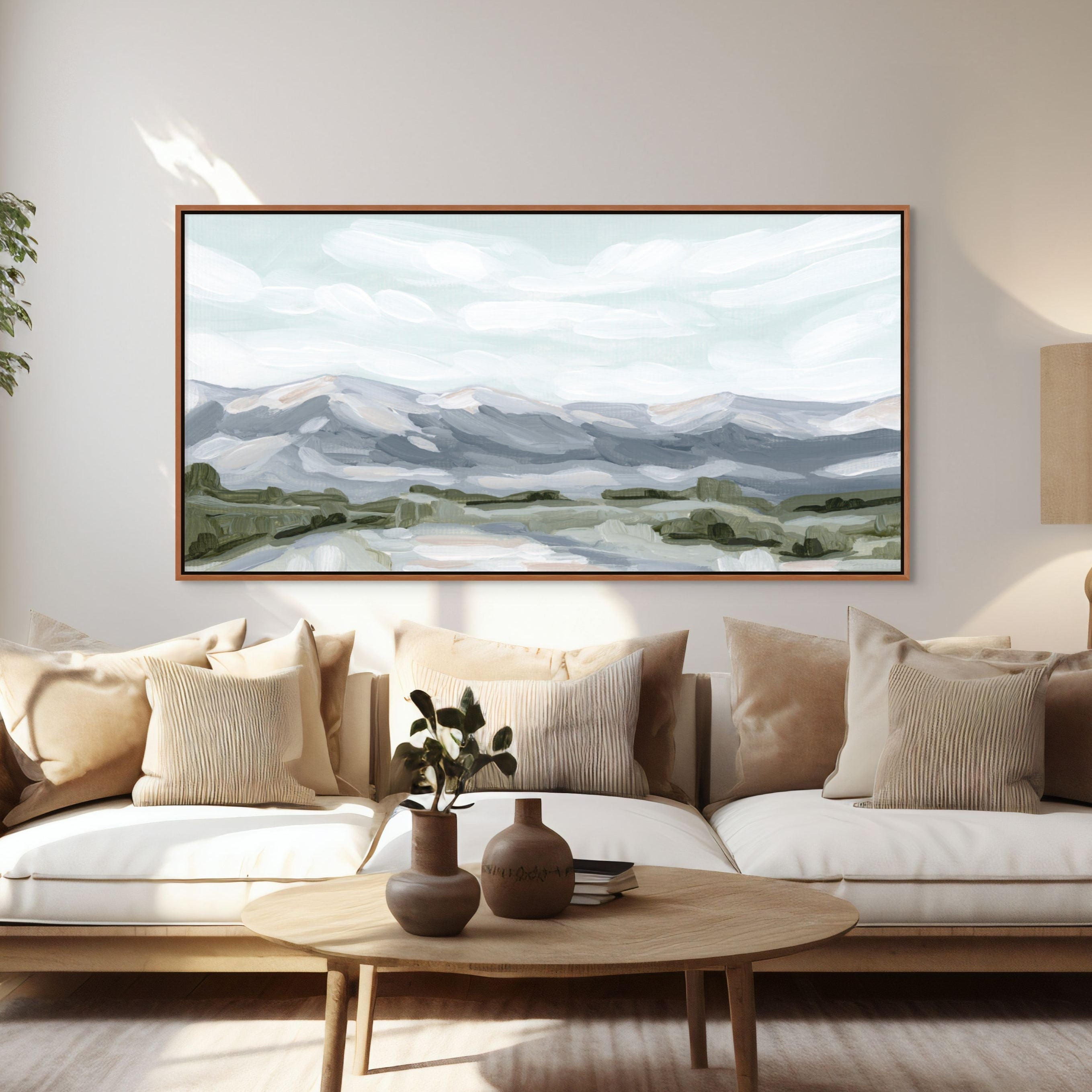Breckenridge Panorama - Hand Embellished - Giri Designs