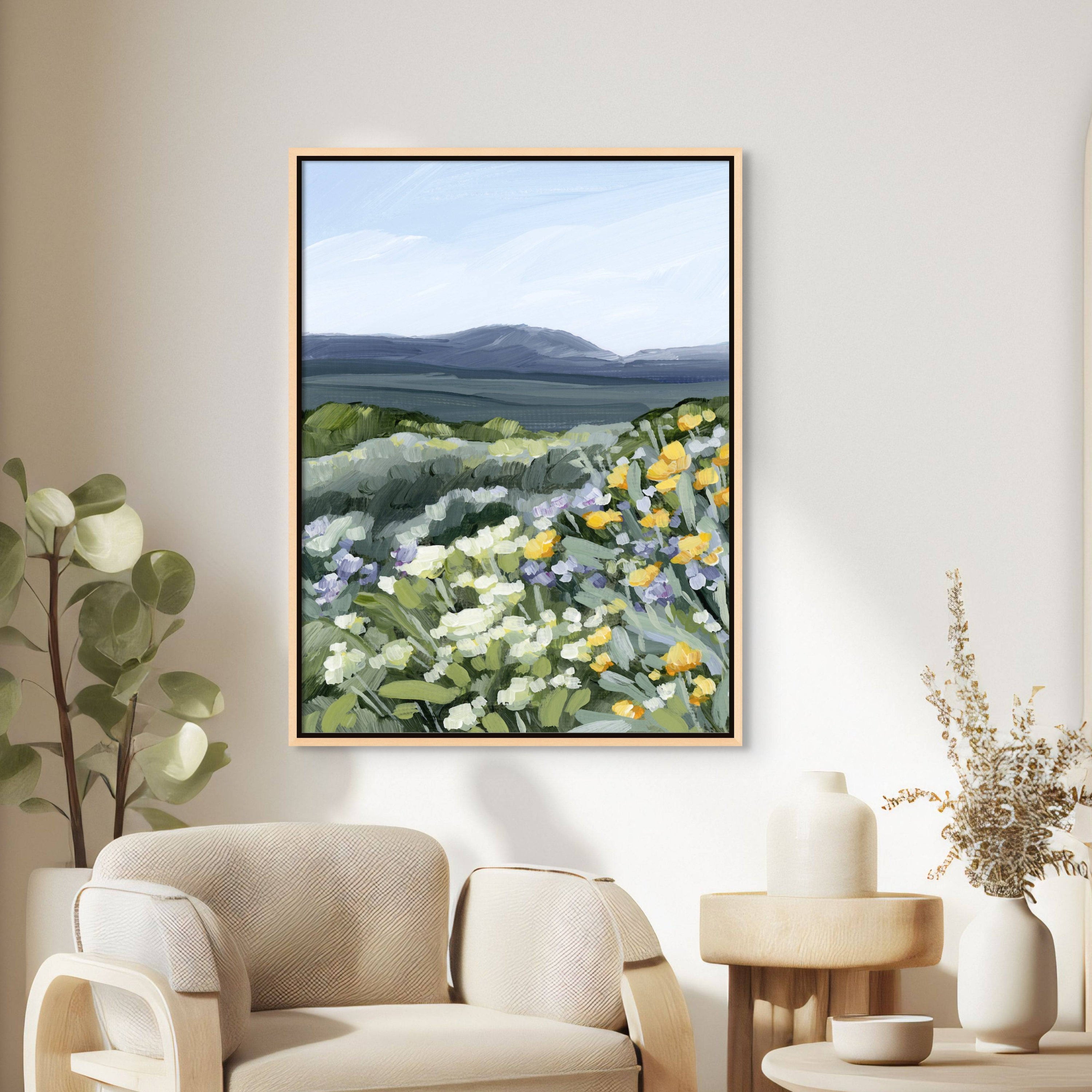 Buffalo Mountain - Hand Embellished - Giri Designs