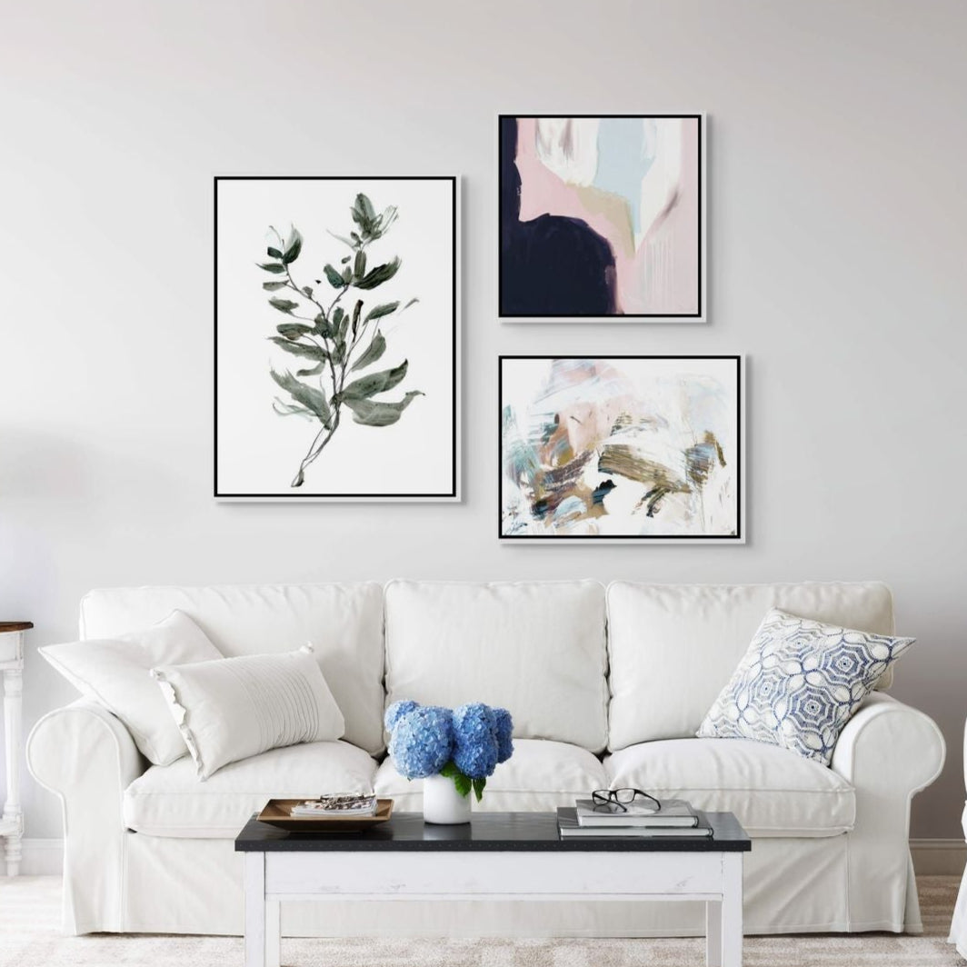 Bright and Airy Gallery Wall 54" x 44" - Giri Designs