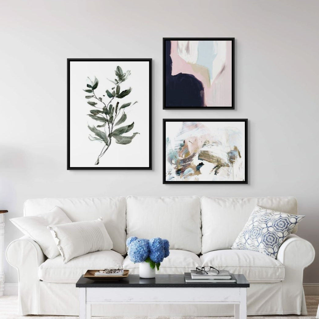 Bright and Airy Gallery Wall 54" x 44" - Giri Designs