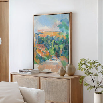 The Bend in the Road by Paul Cezanne 1900