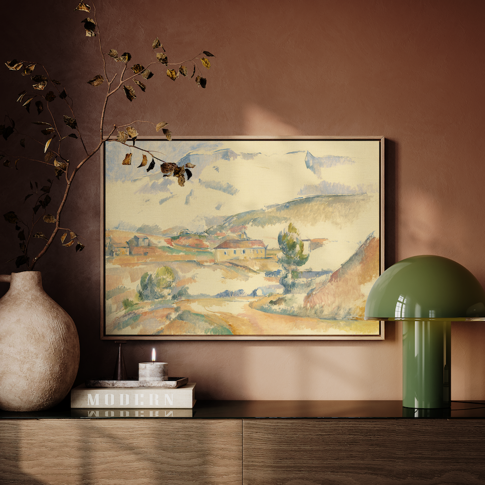 Montagne Sainte-Victoire by Paul Cezanne 1887