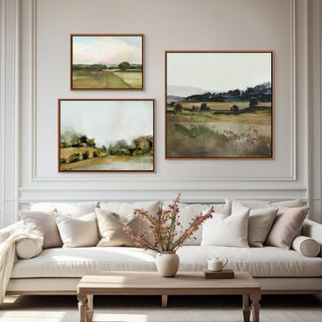 Vintage Landscape-Inspired Gallery Wall 86