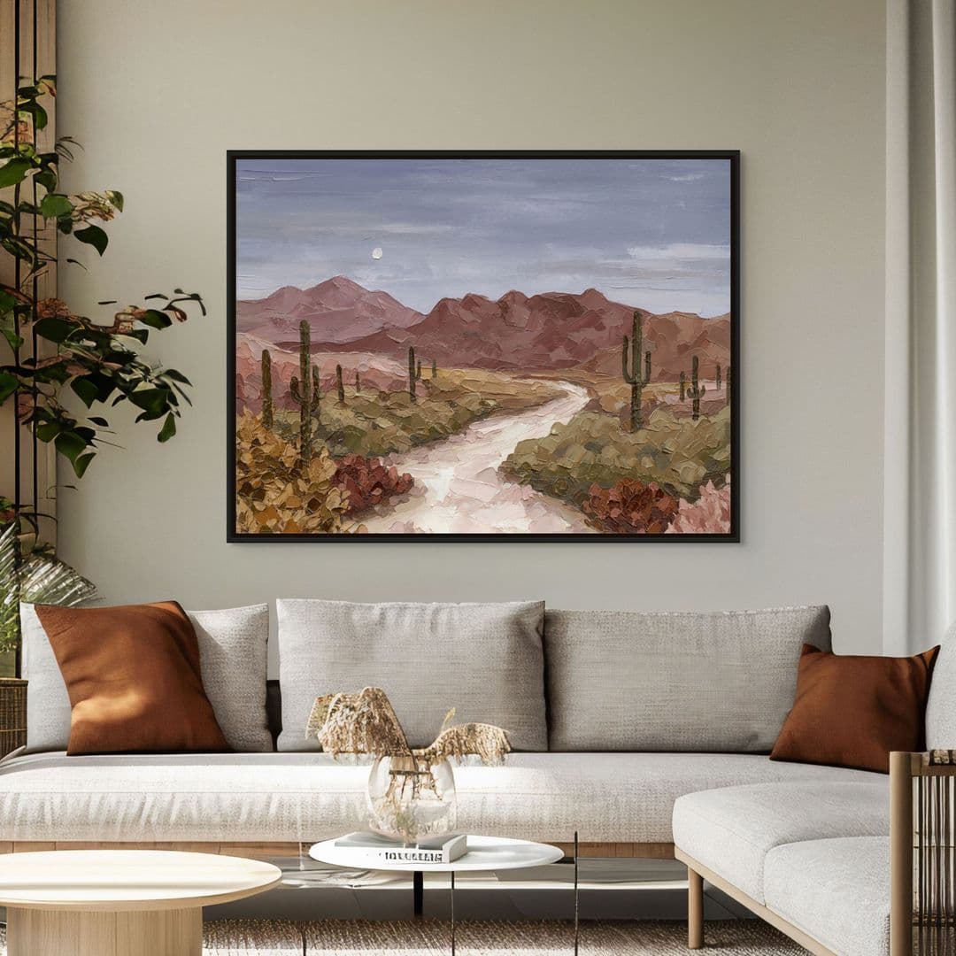 Desert Dusk - Hand Embellished