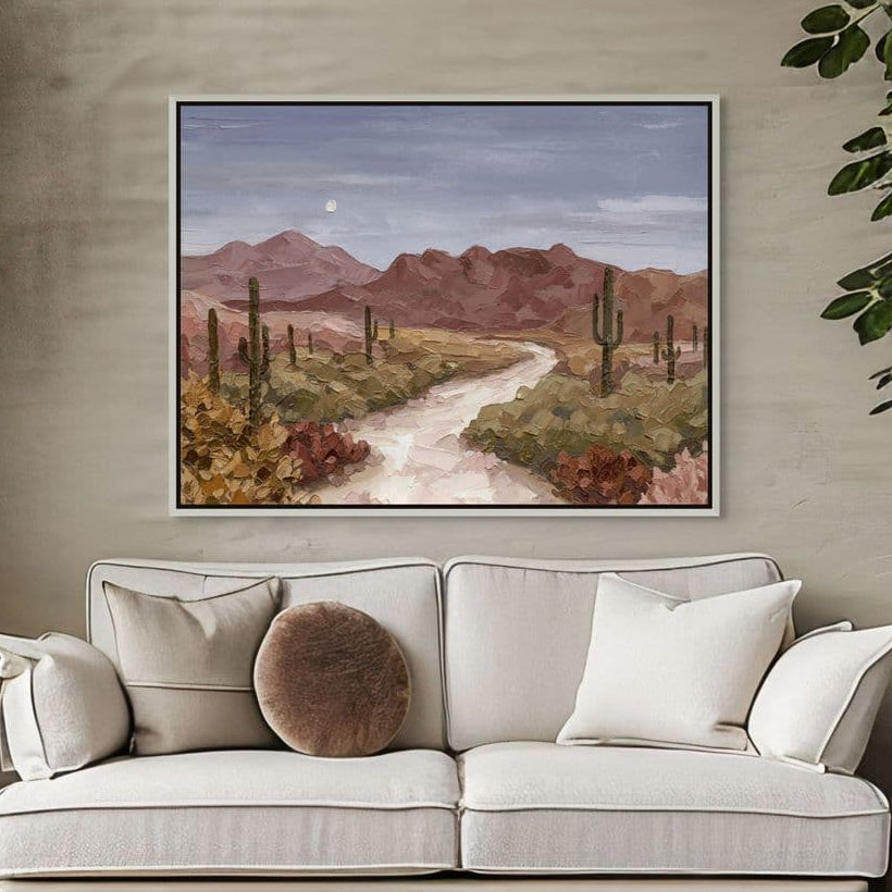 Desert Dusk - Hand Embellished