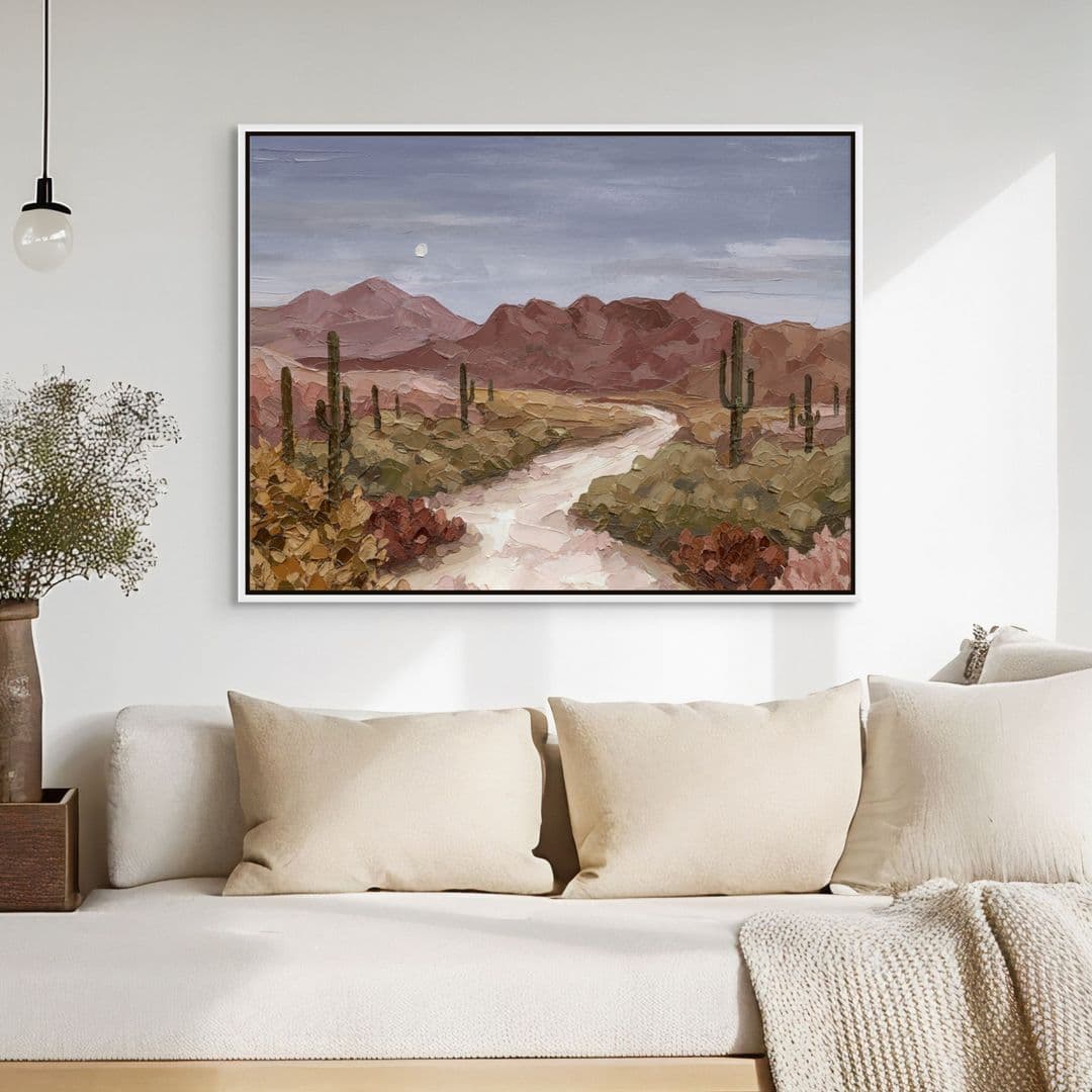 Desert Dusk - Hand Embellished