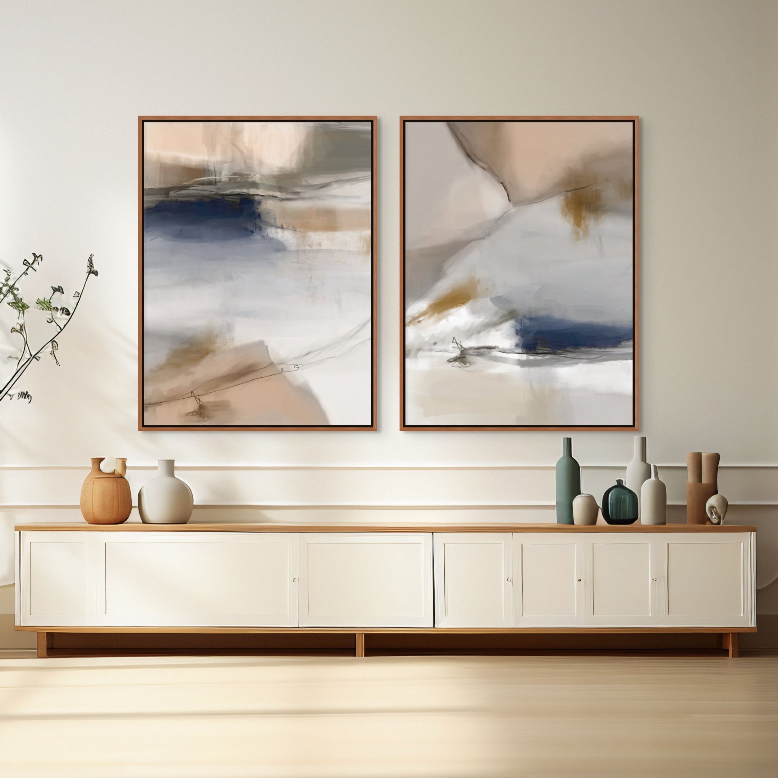 End of Beginning Canvas | Giri Designs Wall Art