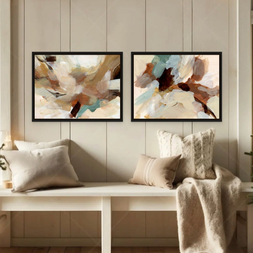 Fall Evoked, 24" x 18", Black Floating Frame - Final Sale