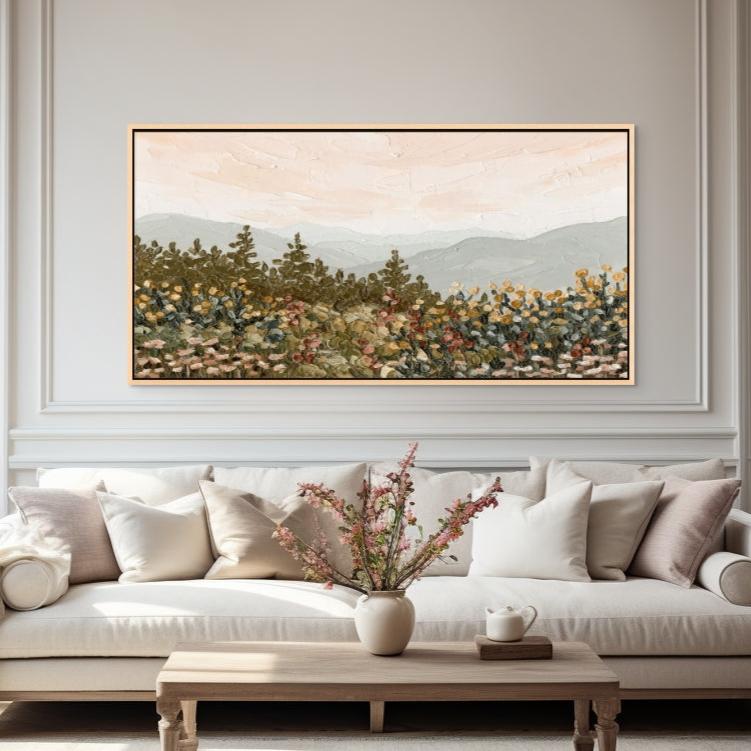 Appalachian Sunrise Panorama - Giri Designs