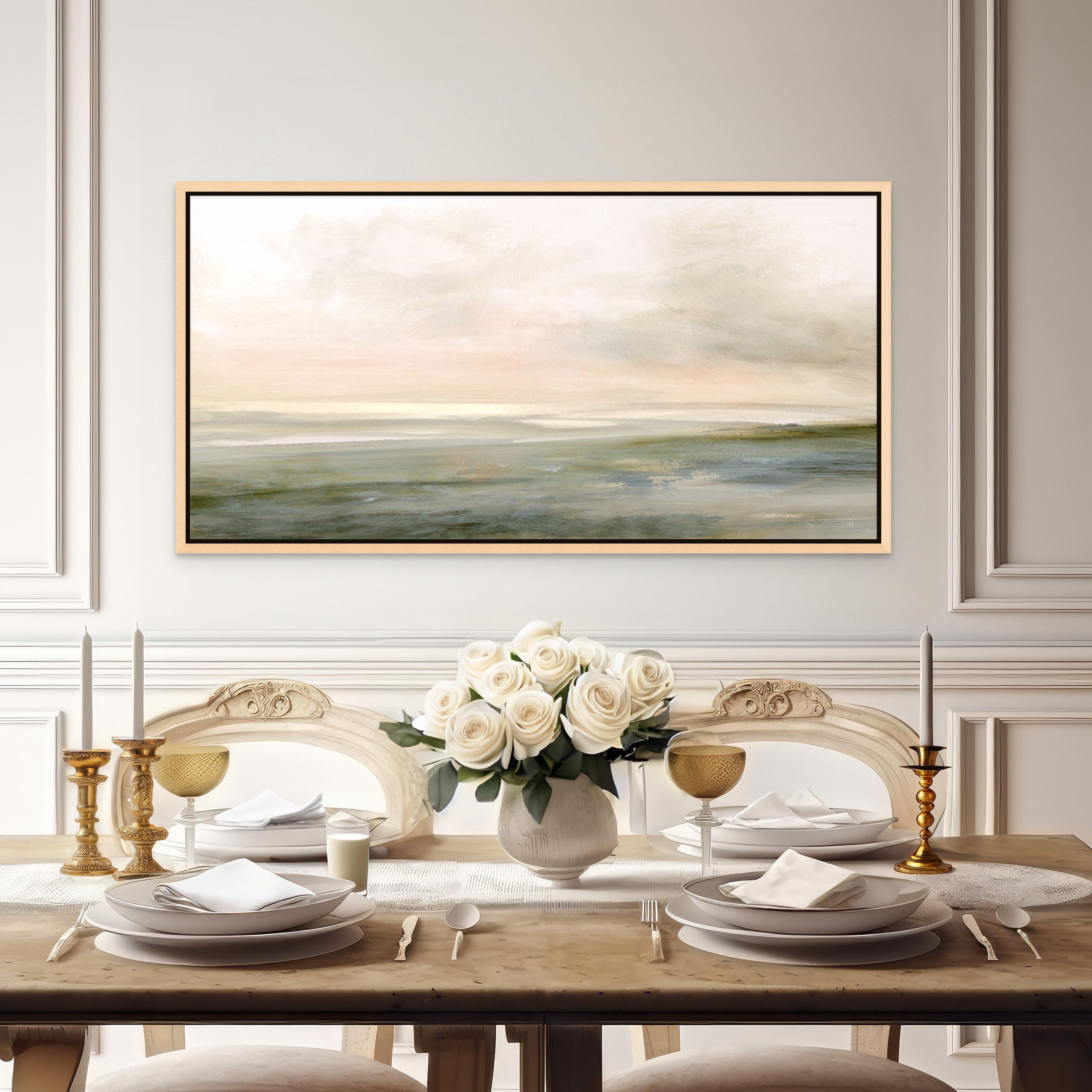 Low Tide Summer Panorama - Giri Designs