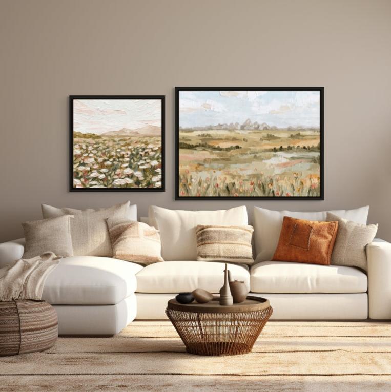 Mountain Views Gallery Wall 58" x 26" - Giri Designs