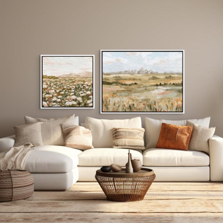 Mountain Views Gallery Wall 58" x 26" - Giri Designs