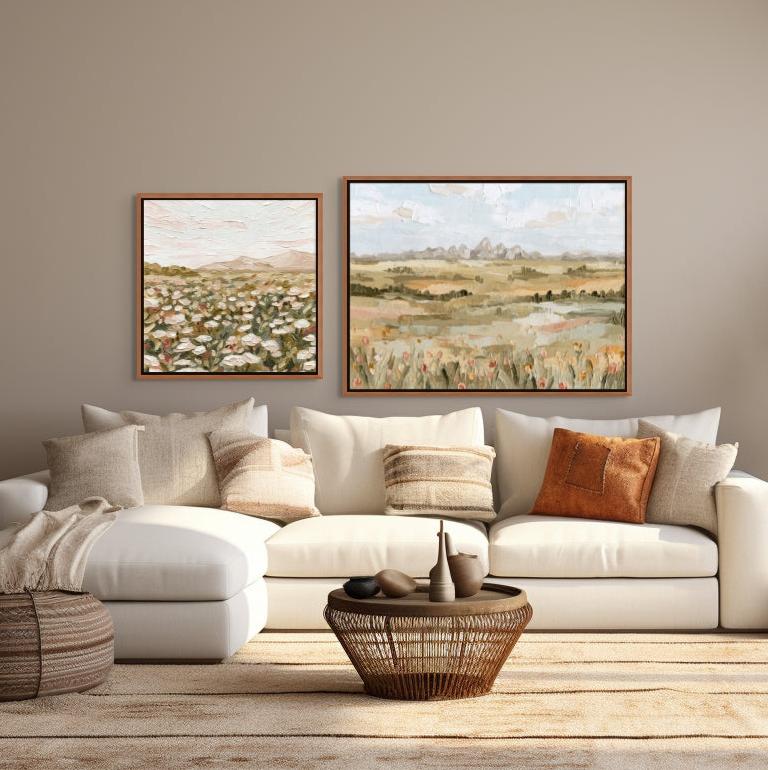 Mountain Views Gallery Wall 58" x 26" - Giri Designs