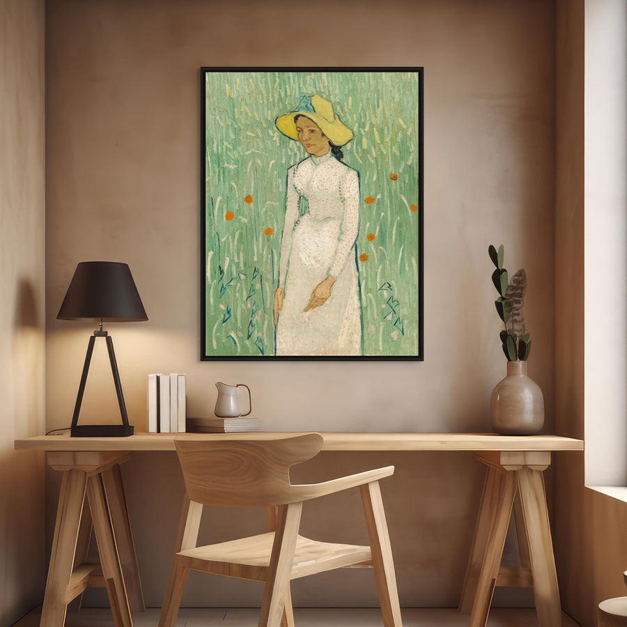 Girl in White by Vincent van Gogh 1890