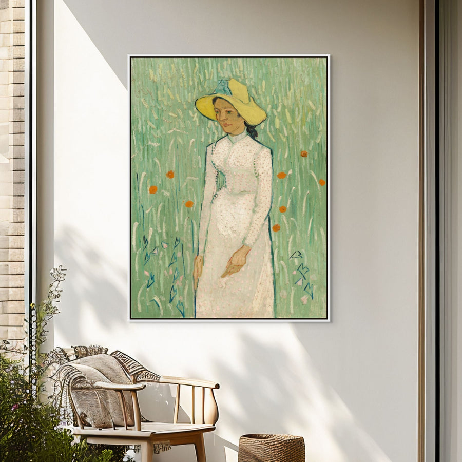 Girl in White by Vincent van Gogh 1890