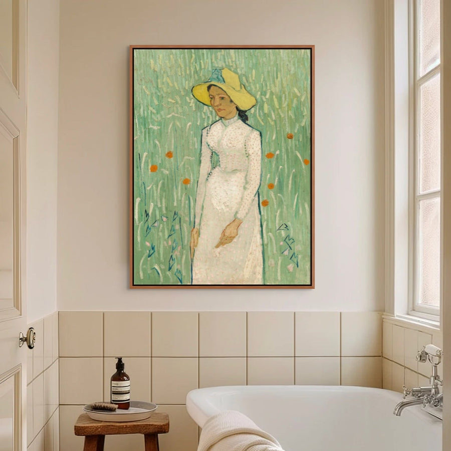 Girl in White by Vincent van Gogh 1890