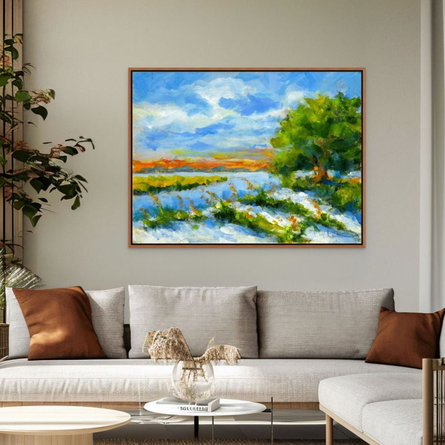 Golden Shoreline - Giri Designs