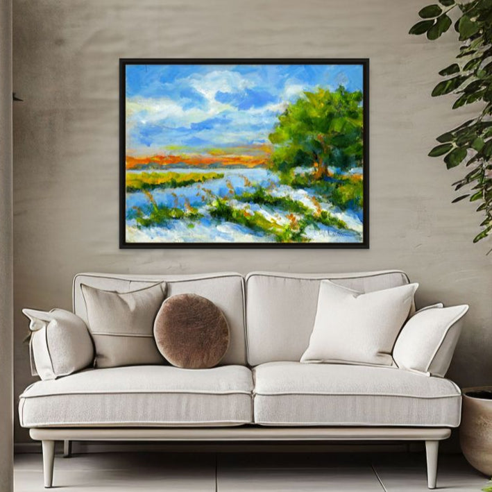 Golden Shoreline - Giri Designs