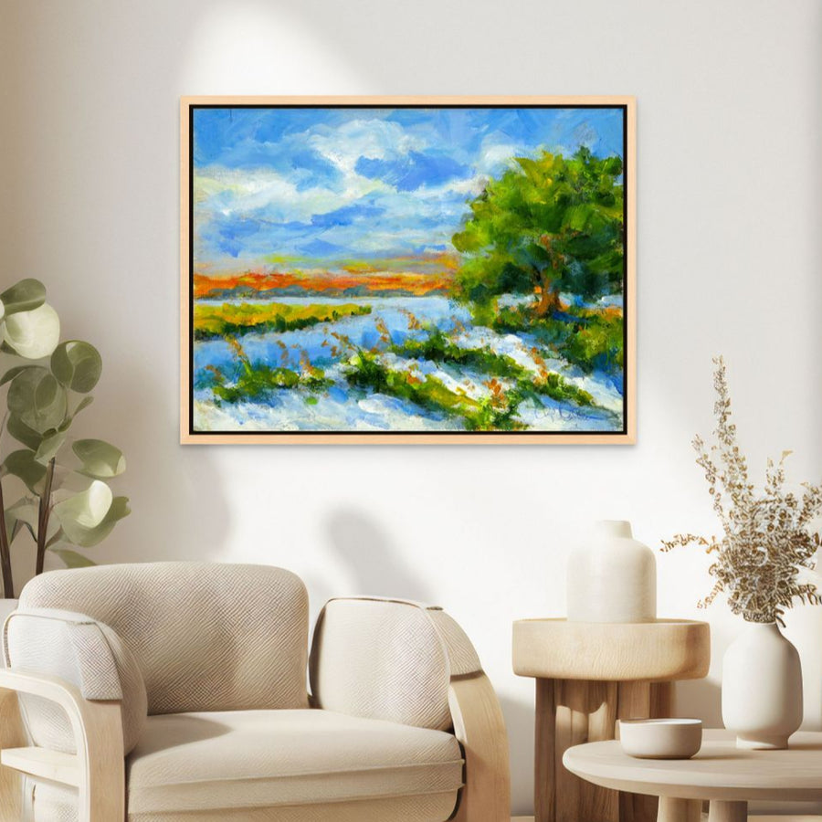 Golden Shoreline - Giri Designs