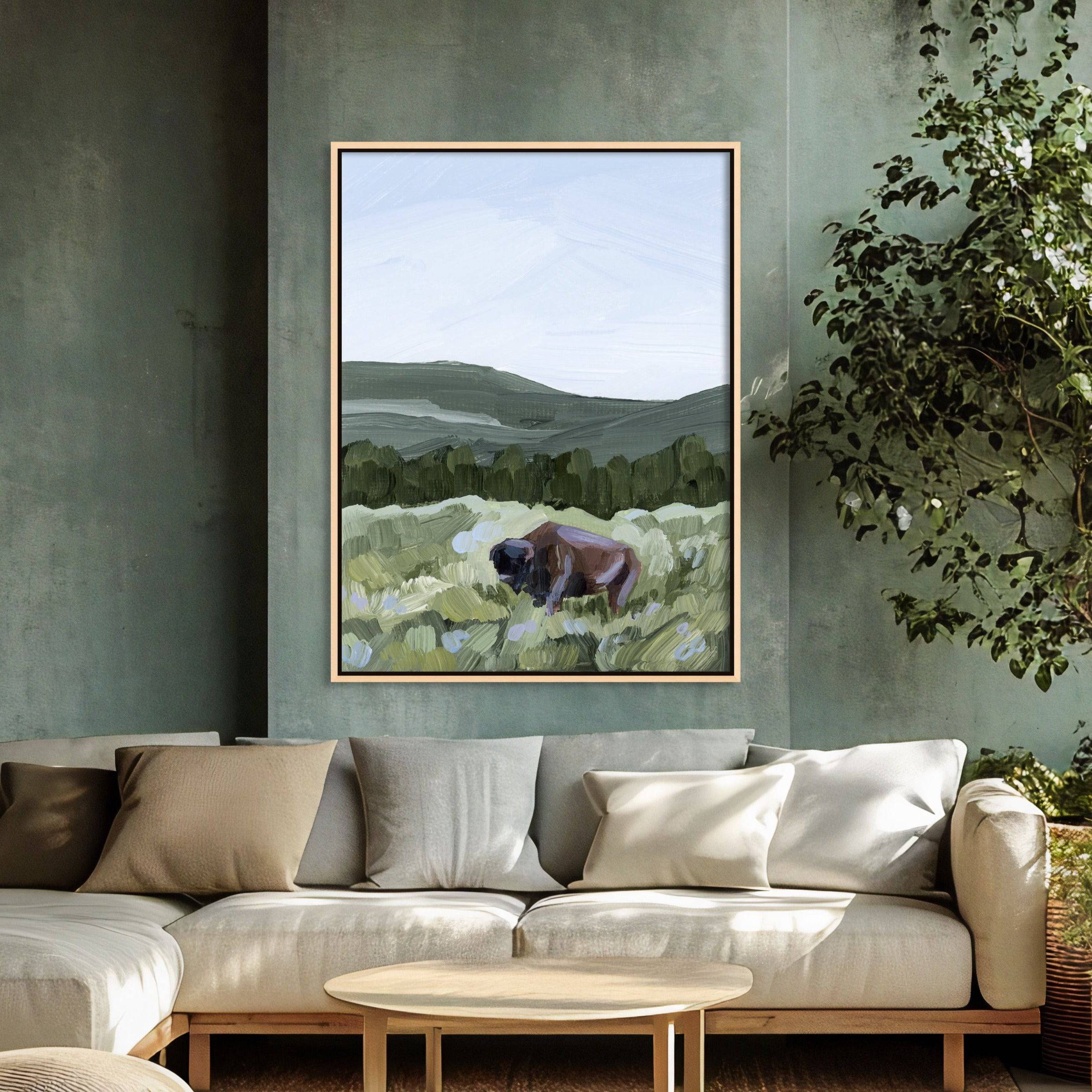 Grazing in Yellowstone - Giri Designs