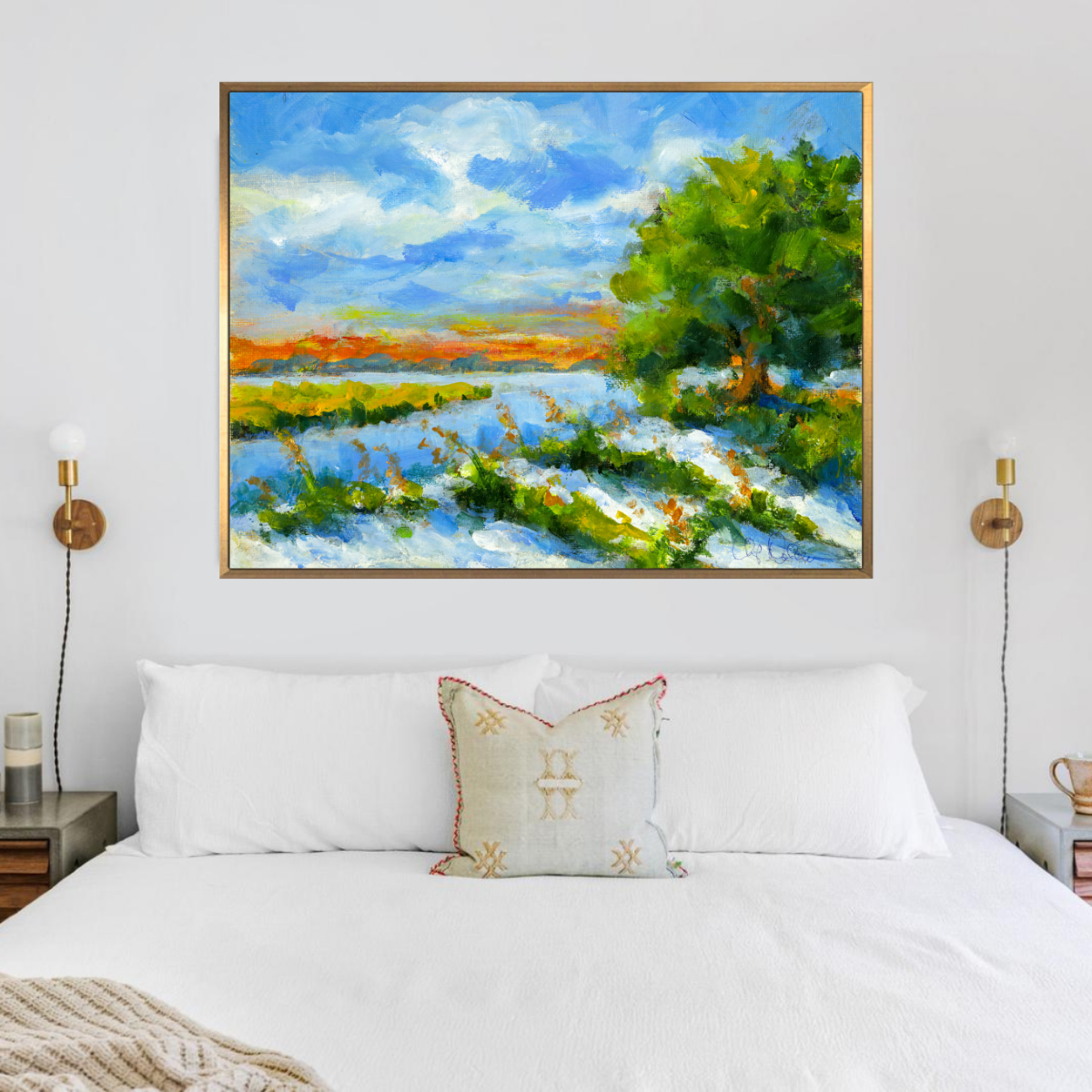 Golden Shoreline - Giri Designs