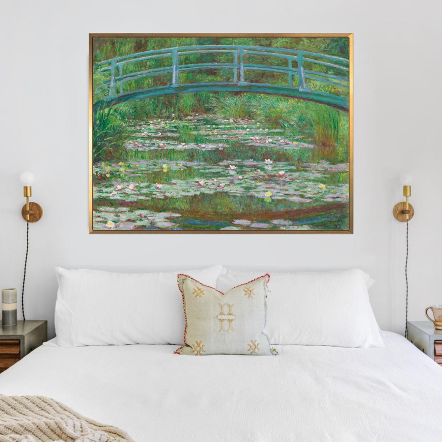 The Japanese Footbridge by Claude Monet 1899