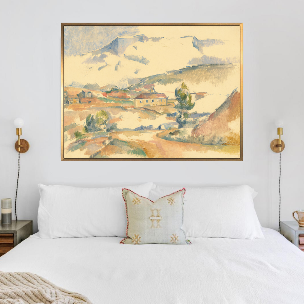 Montagne Sainte-Victoire by Paul Cezanne 1887